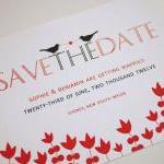 Two Birds Tied Together By Love - Save The Date..
