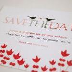 Two Birds Tied Together By Love - Save The Date..