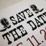 Western Theme Wedding - Save The Date (printable)