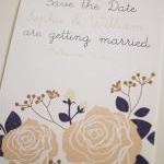 Rose Flower - Wedding Invitation Set (printable) -..