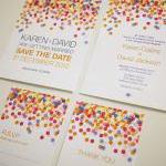 Colorful Confetti - Wedding Invitat..