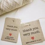 Personalized Favor Tags (printable): Thank You..