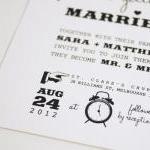 1950's Retro - Wedding Invitation (PRINTABLE) on Luulla